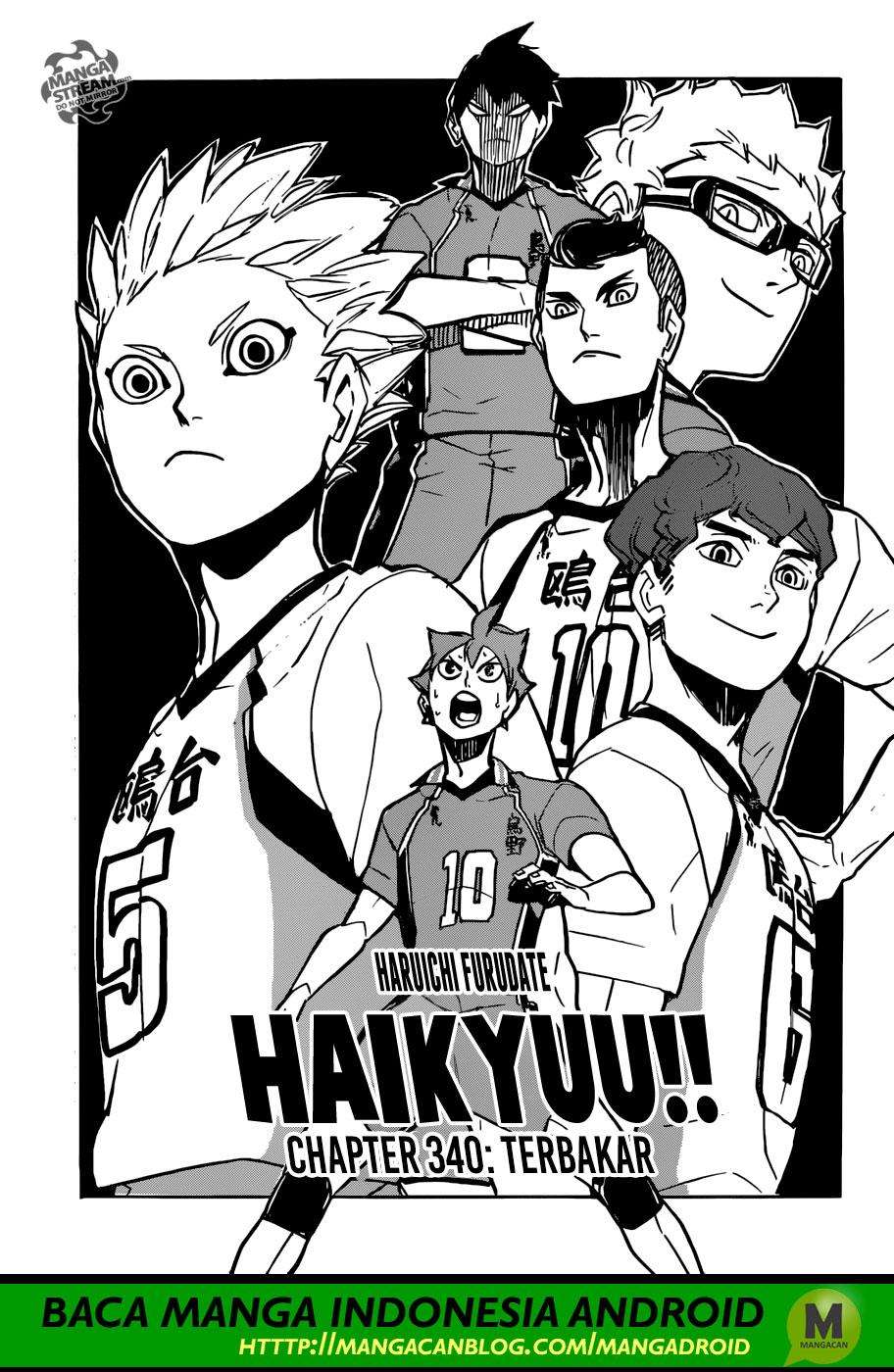 Haikyuu!! Chapter 340 - halaman 1