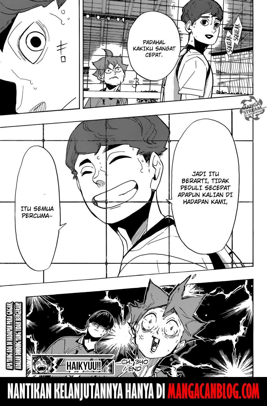 Haikyuu!! Chapter 340 - halaman 16