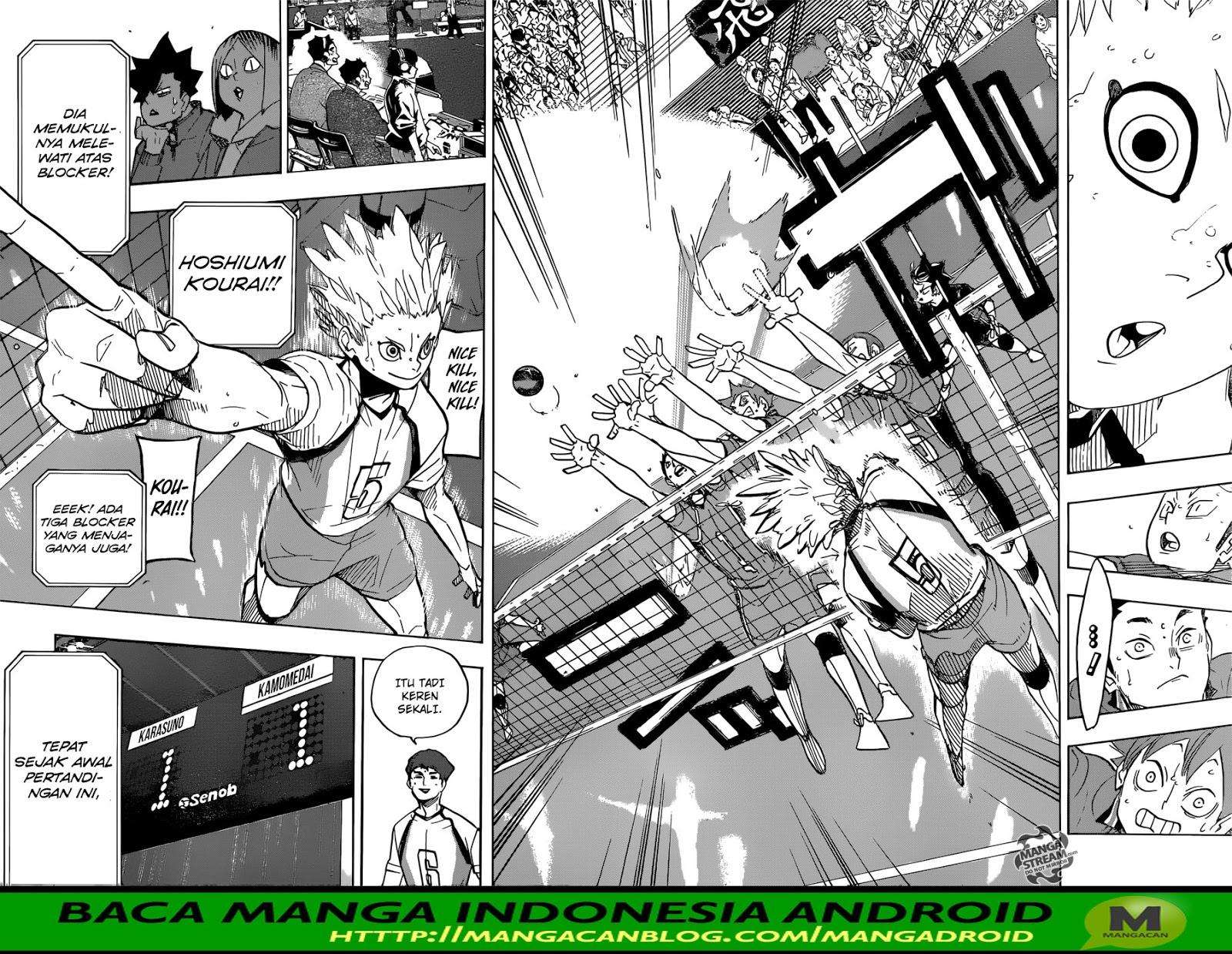 Haikyuu!! Chapter 340 - halaman 8