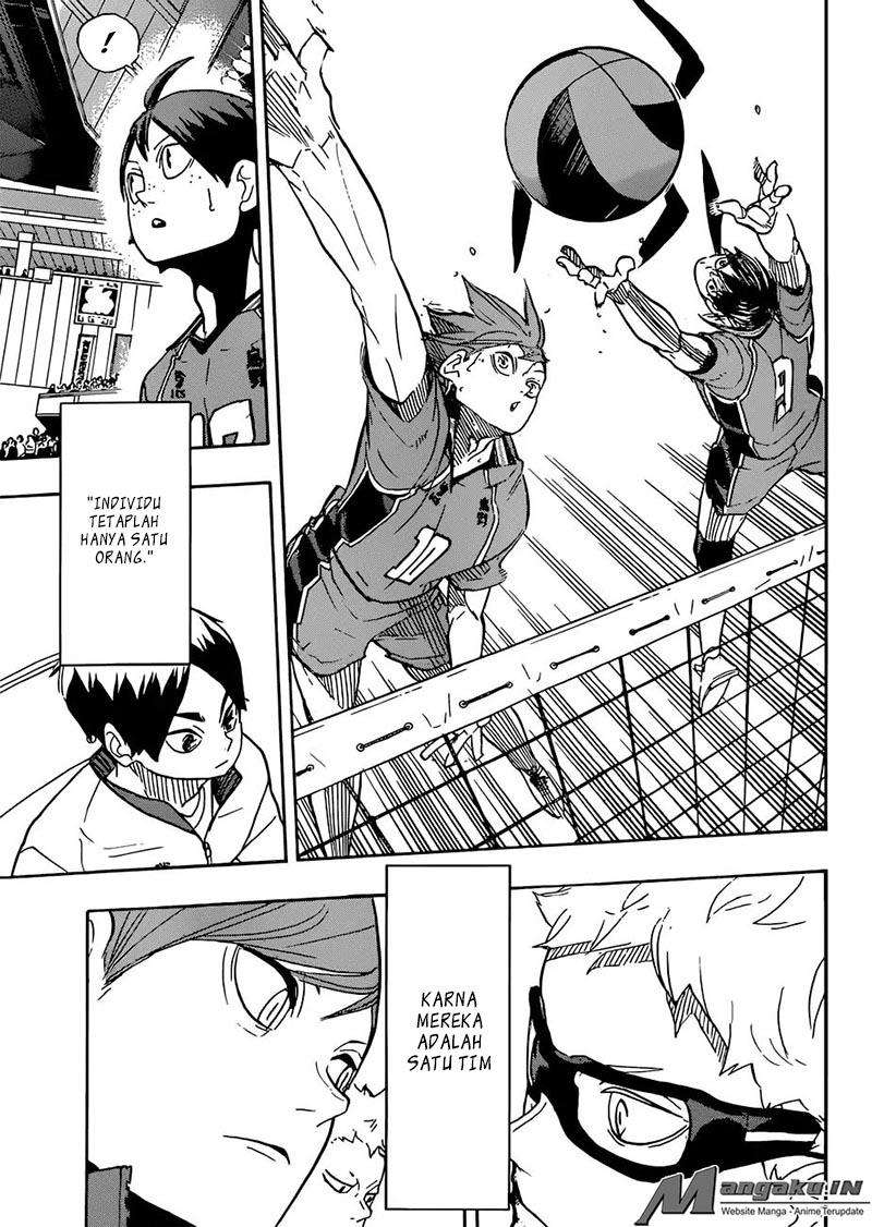 Haikyuu!! Chapter 341 - halaman 14