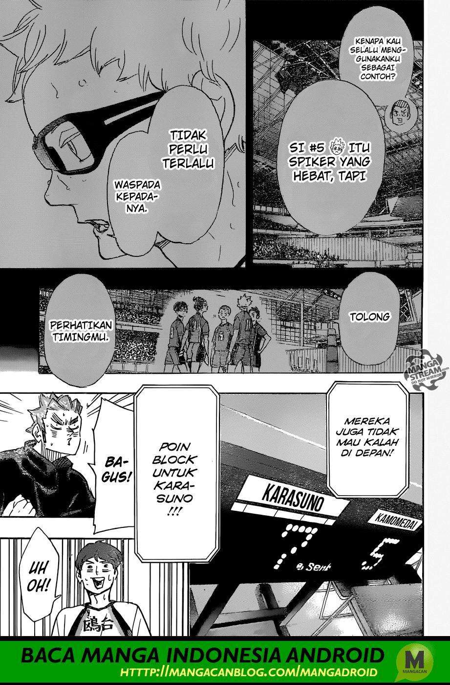 Haikyuu!! Chapter 342 - halaman 16