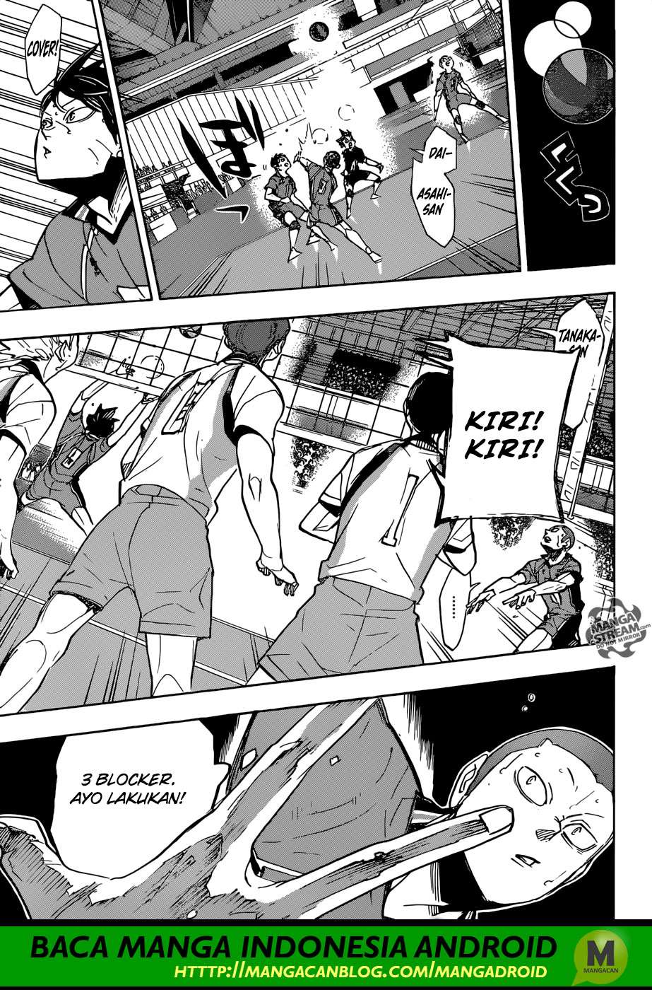 Haikyuu!! Chapter 345 - halaman 9