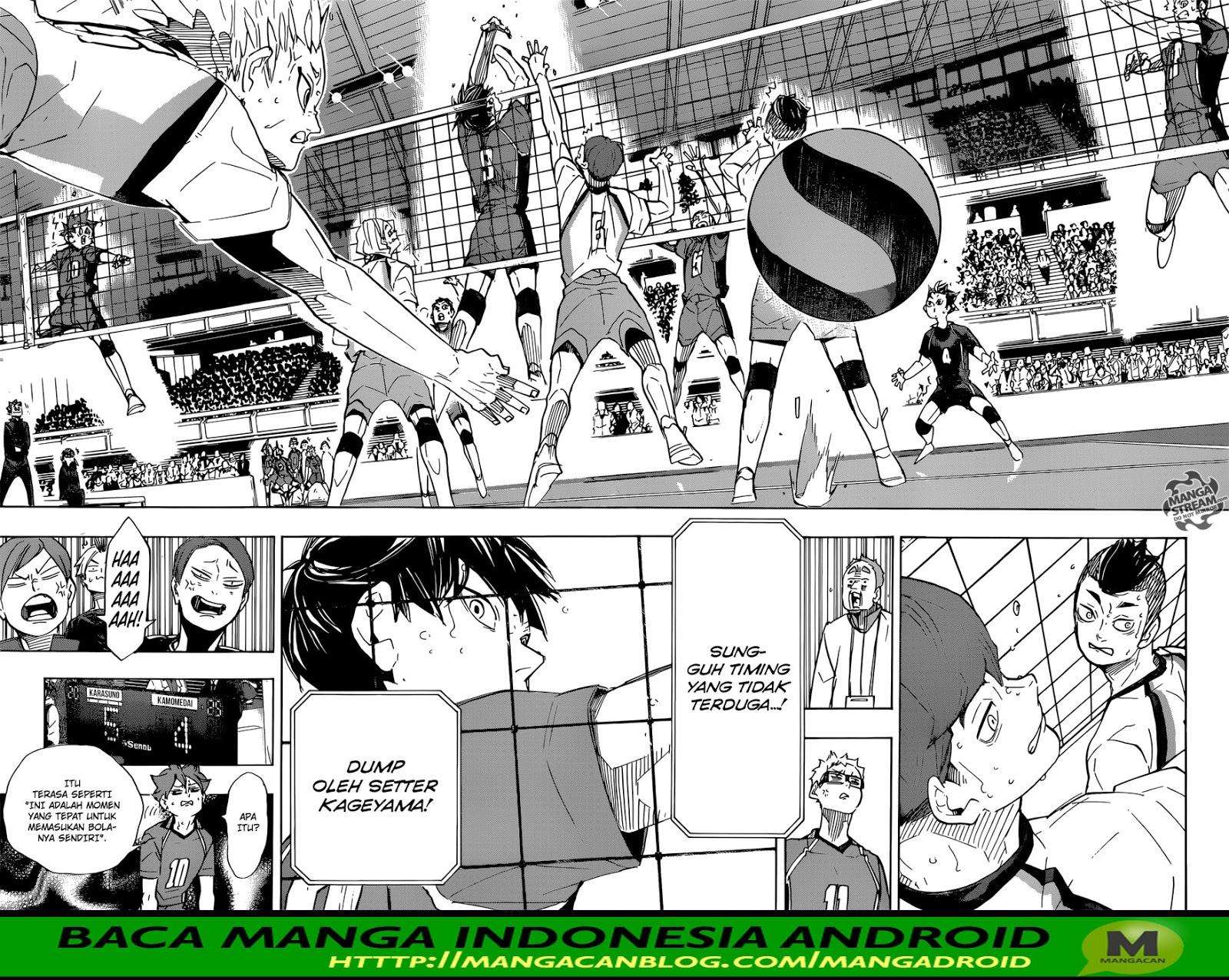 Haikyuu!! Chapter 347 - halaman 16
