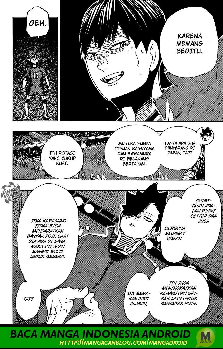 Haikyuu!! Chapter 347 - halaman 17