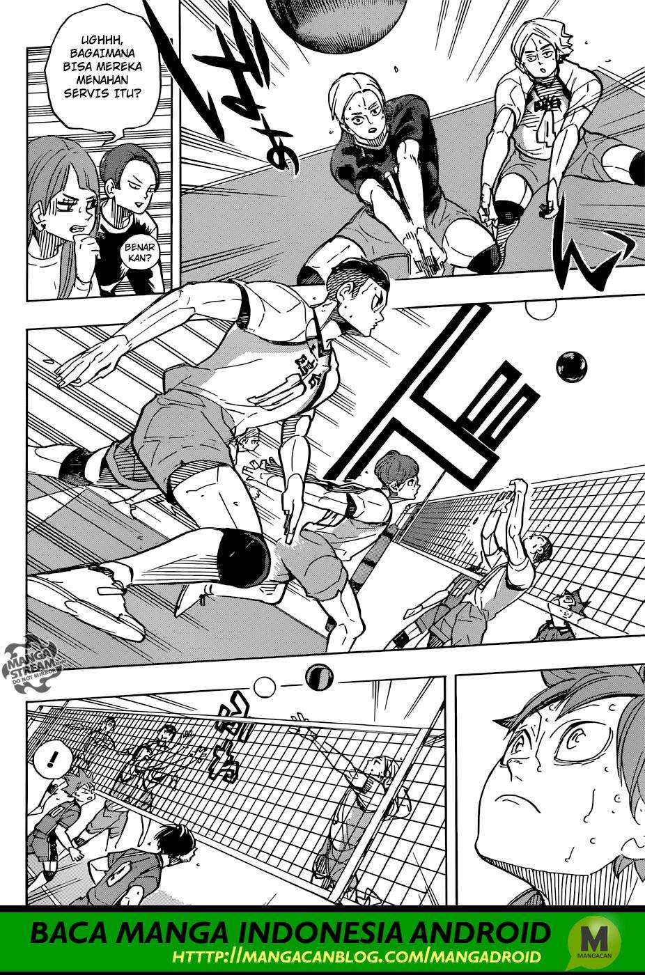Haikyuu!! Chapter 348 - halaman 4