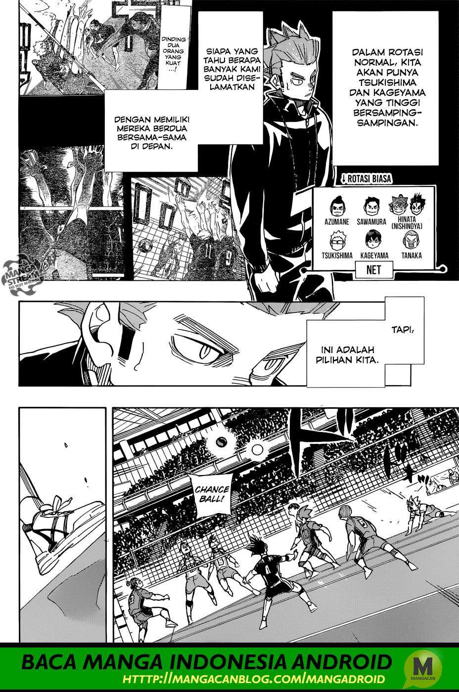 Haikyuu!! Chapter 348 - halaman 6