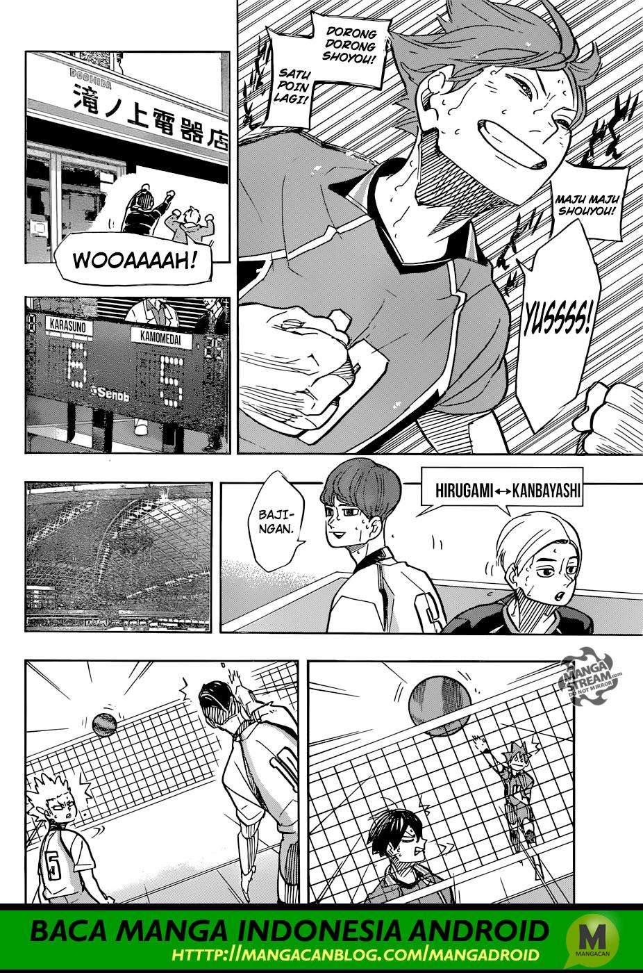 Haikyuu!! Chapter 348 - halaman 8