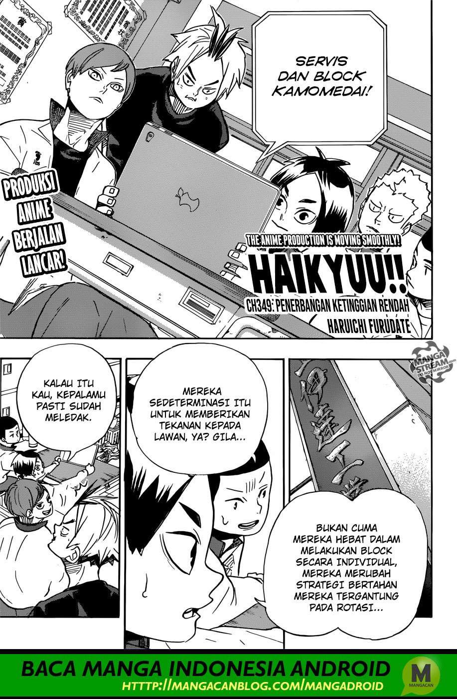 Haikyuu!! Chapter 349 - halaman 1