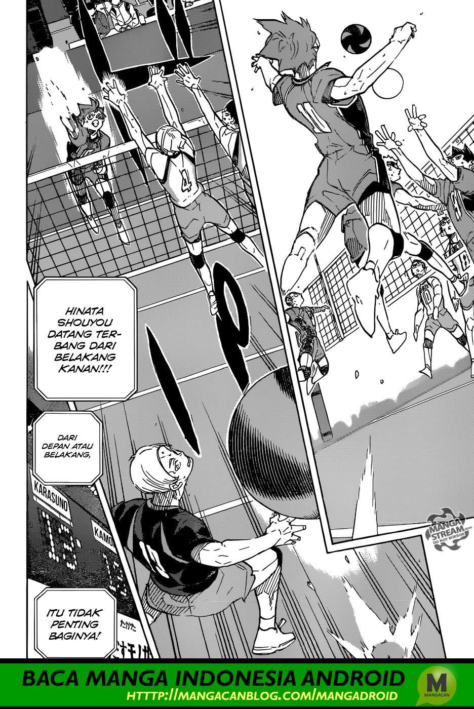 Haikyuu!! Chapter 349 - halaman 19