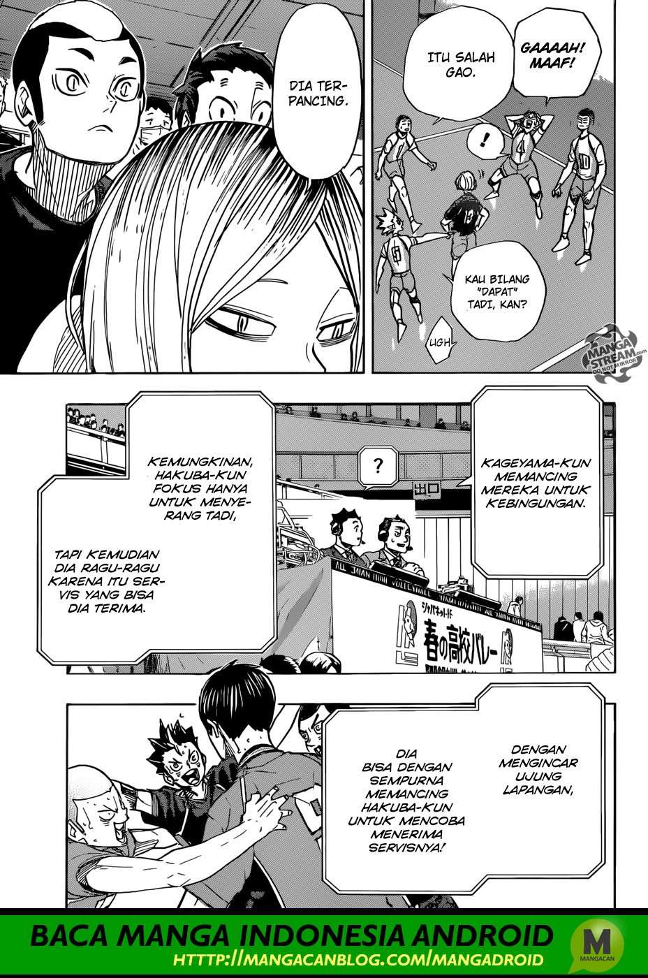 Haikyuu!! Chapter 350 - halaman 11