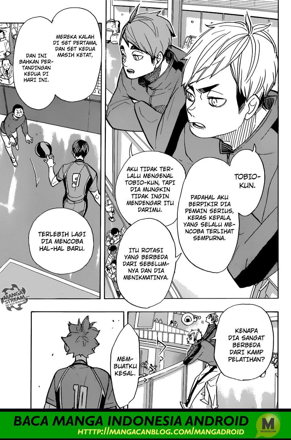 Haikyuu!! Chapter 350 - halaman 13