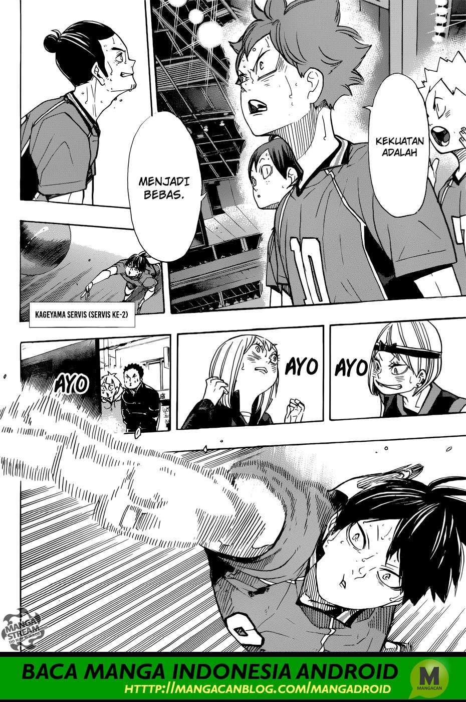 Haikyuu!! Chapter 350 - halaman 14