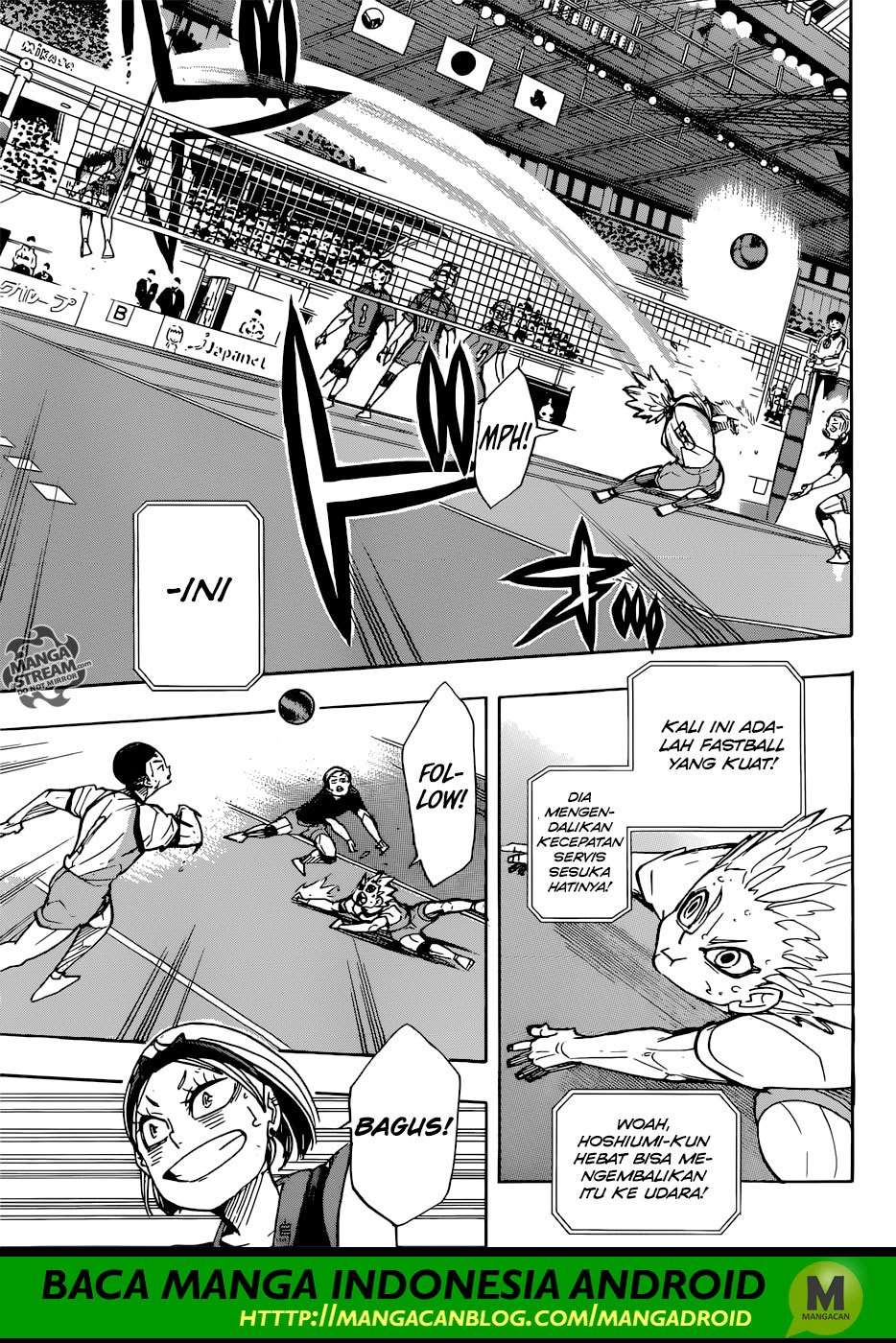 Haikyuu!! Chapter 350 - halaman 15