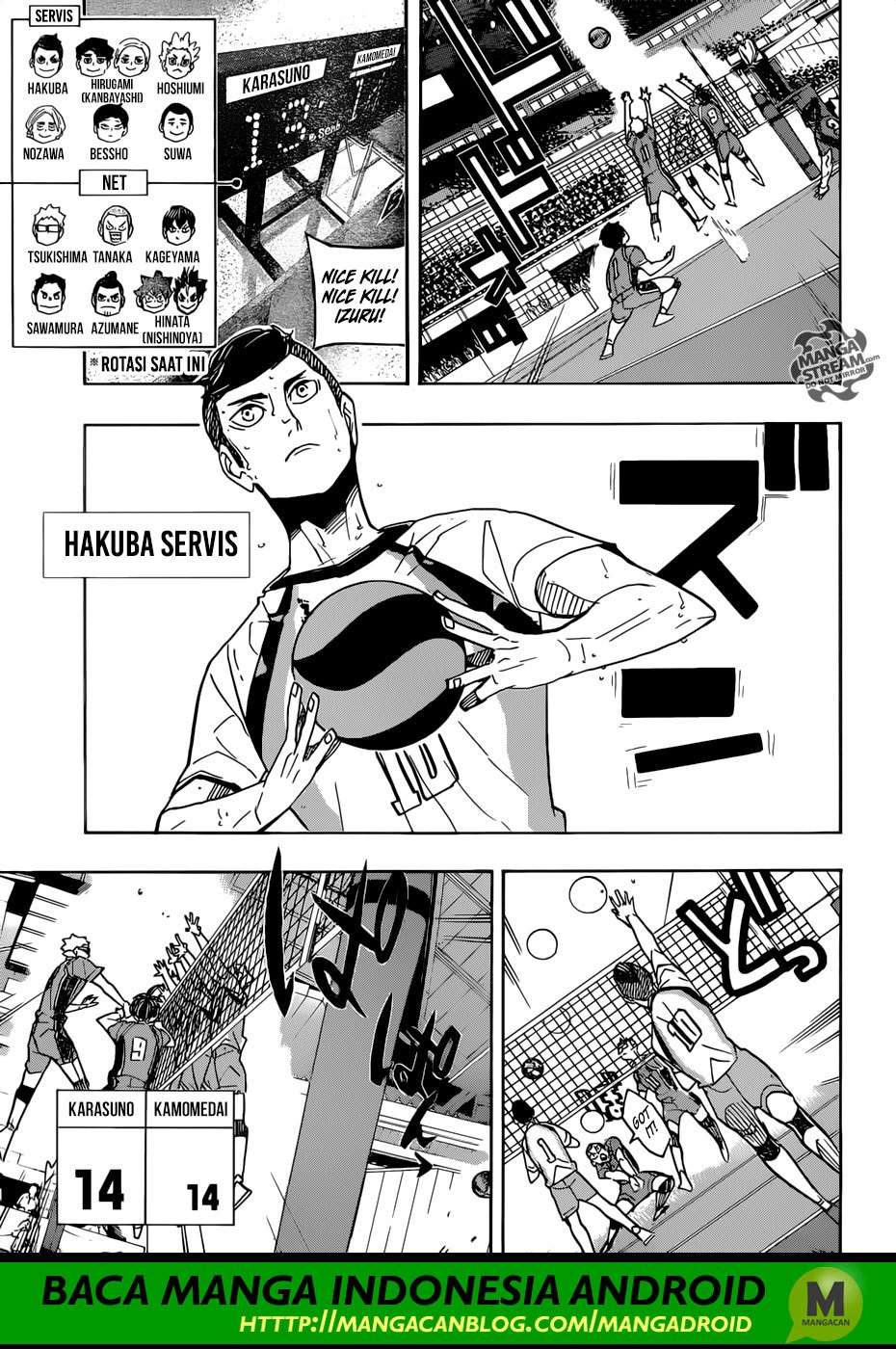 Haikyuu!! Chapter 350 - halaman 5