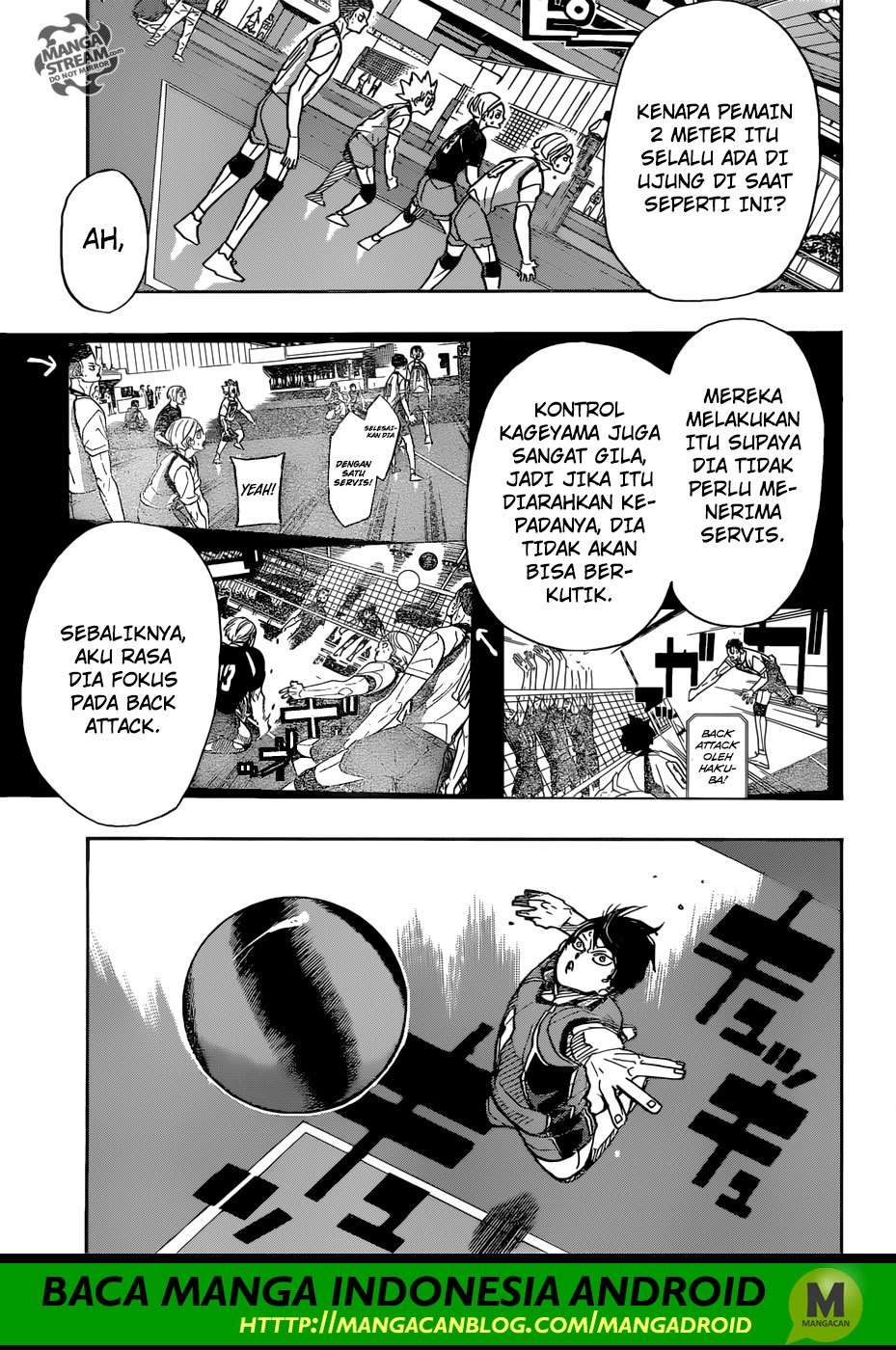 Haikyuu!! Chapter 350 - halaman 7