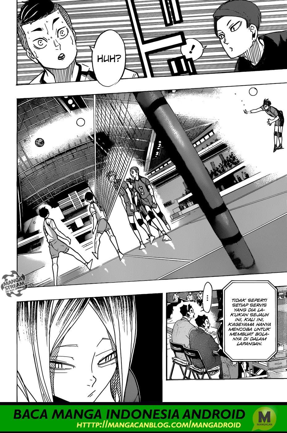 Haikyuu!! Chapter 350 - halaman 8