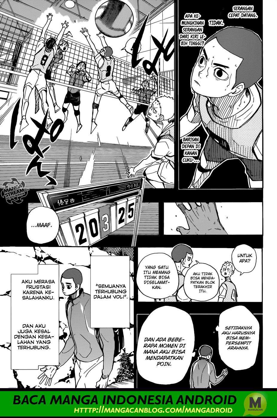 Haikyuu!! Chapter 351 - halaman 10