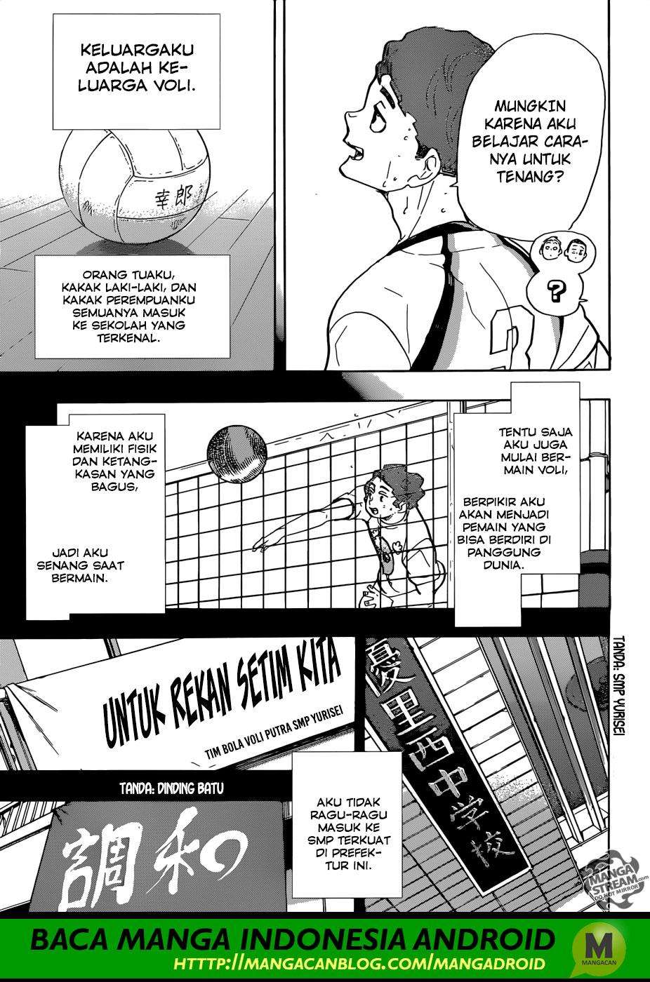 Haikyuu!! Chapter 351 - halaman 4