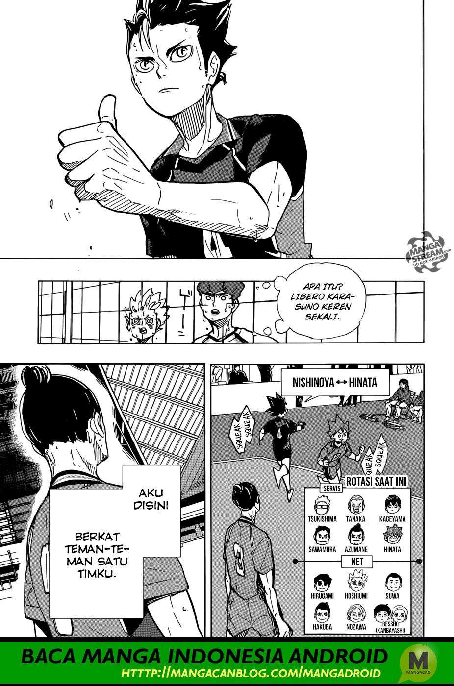 Haikyuu!! Chapter 352 - halaman 14