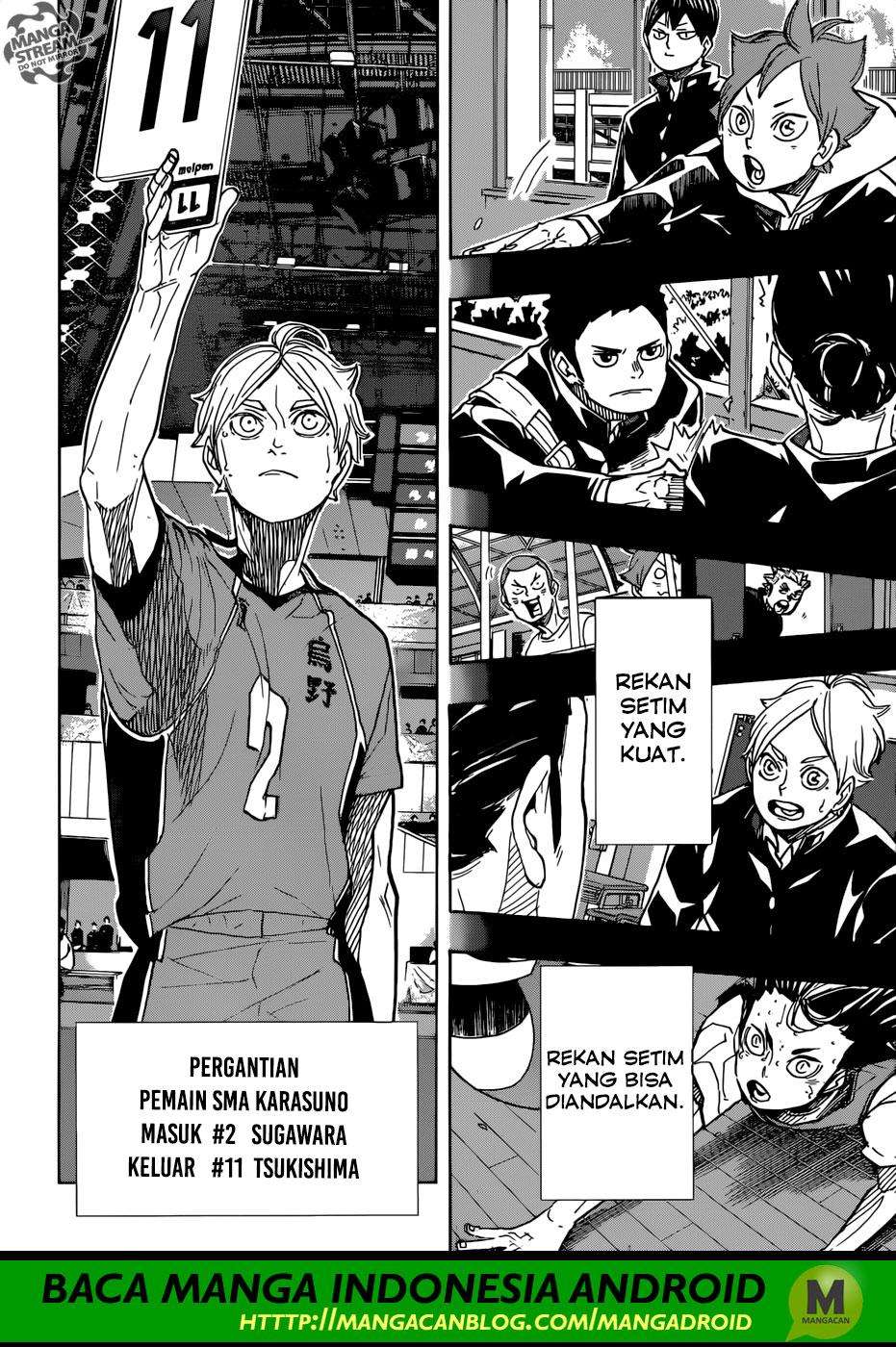 Haikyuu!! Chapter 352 - halaman 15