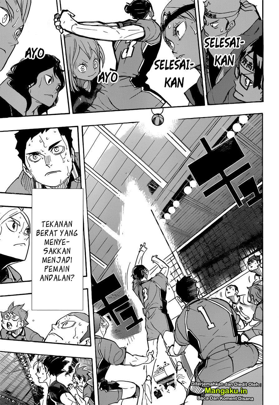 Haikyuu!! Chapter 353 - halaman 10