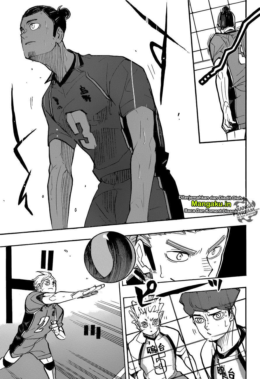 Haikyuu!! Chapter 353 - halaman 6