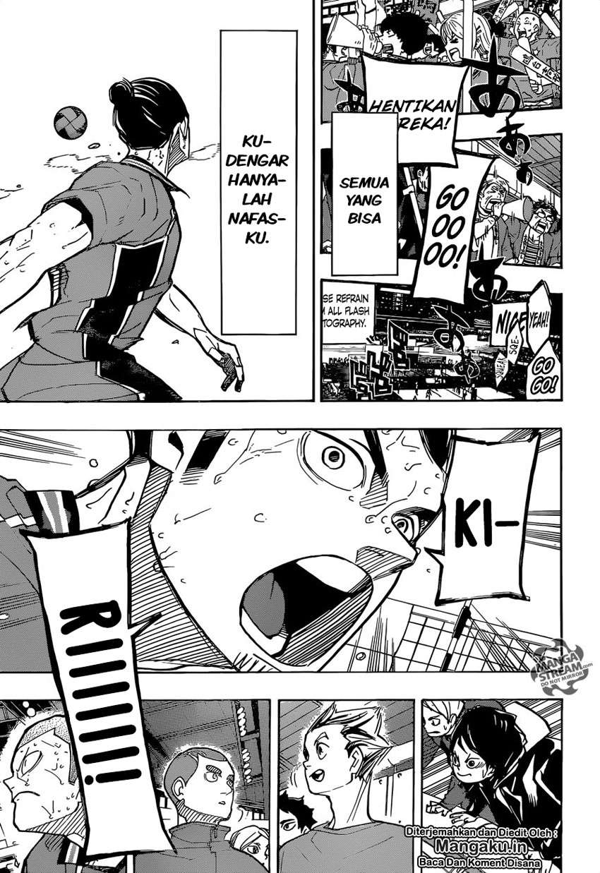 Haikyuu!! Chapter 354 - halaman 14