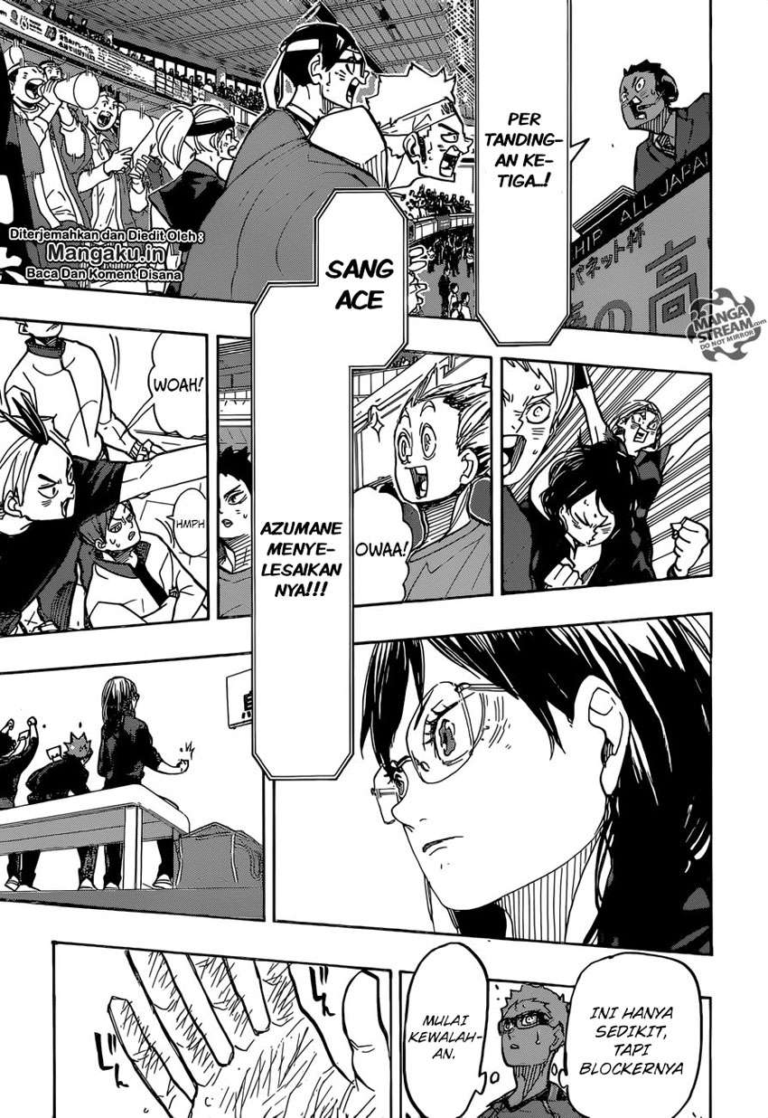 Haikyuu!! Chapter 354 - halaman 18