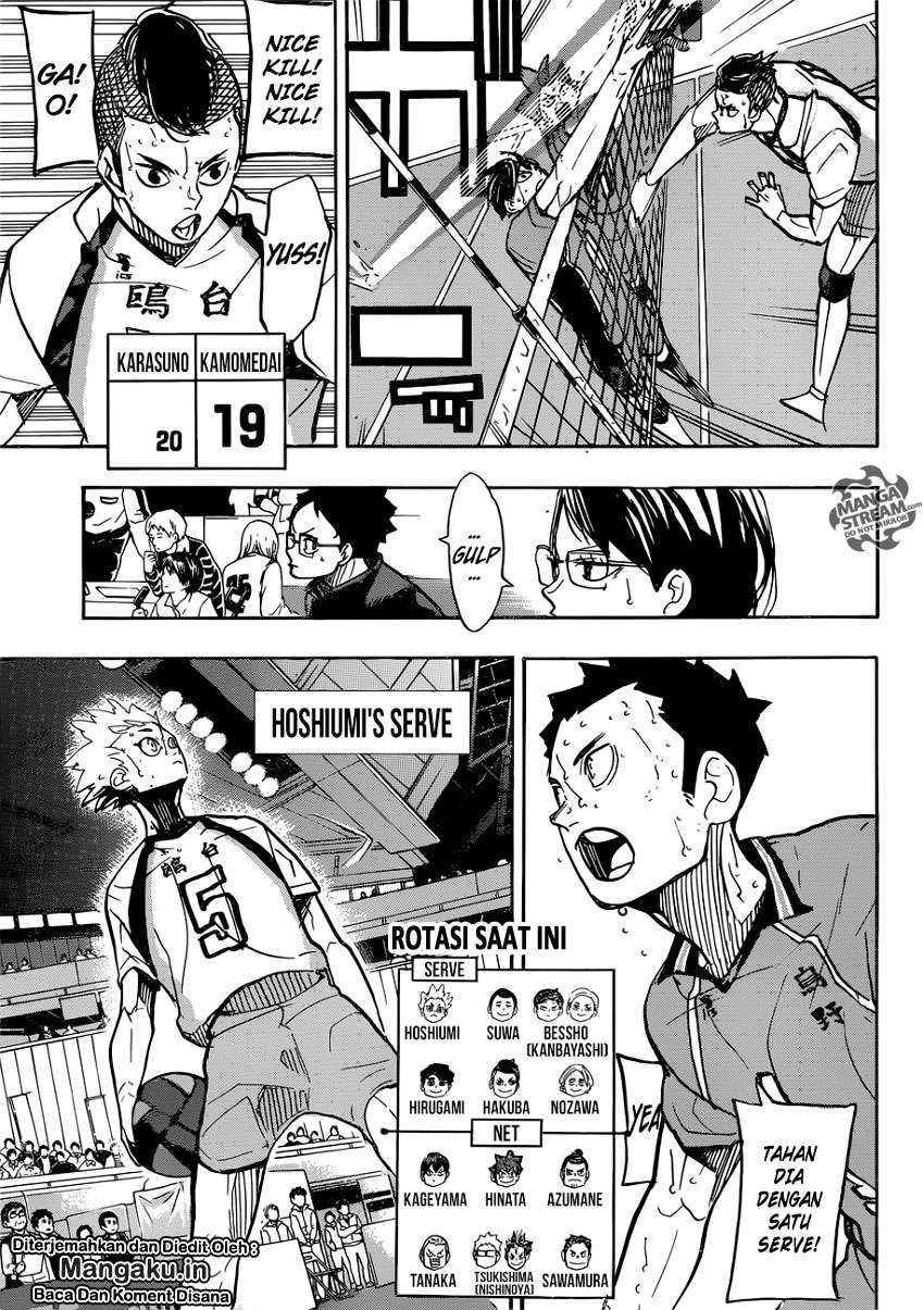 Haikyuu!! Chapter 355 - halaman 10