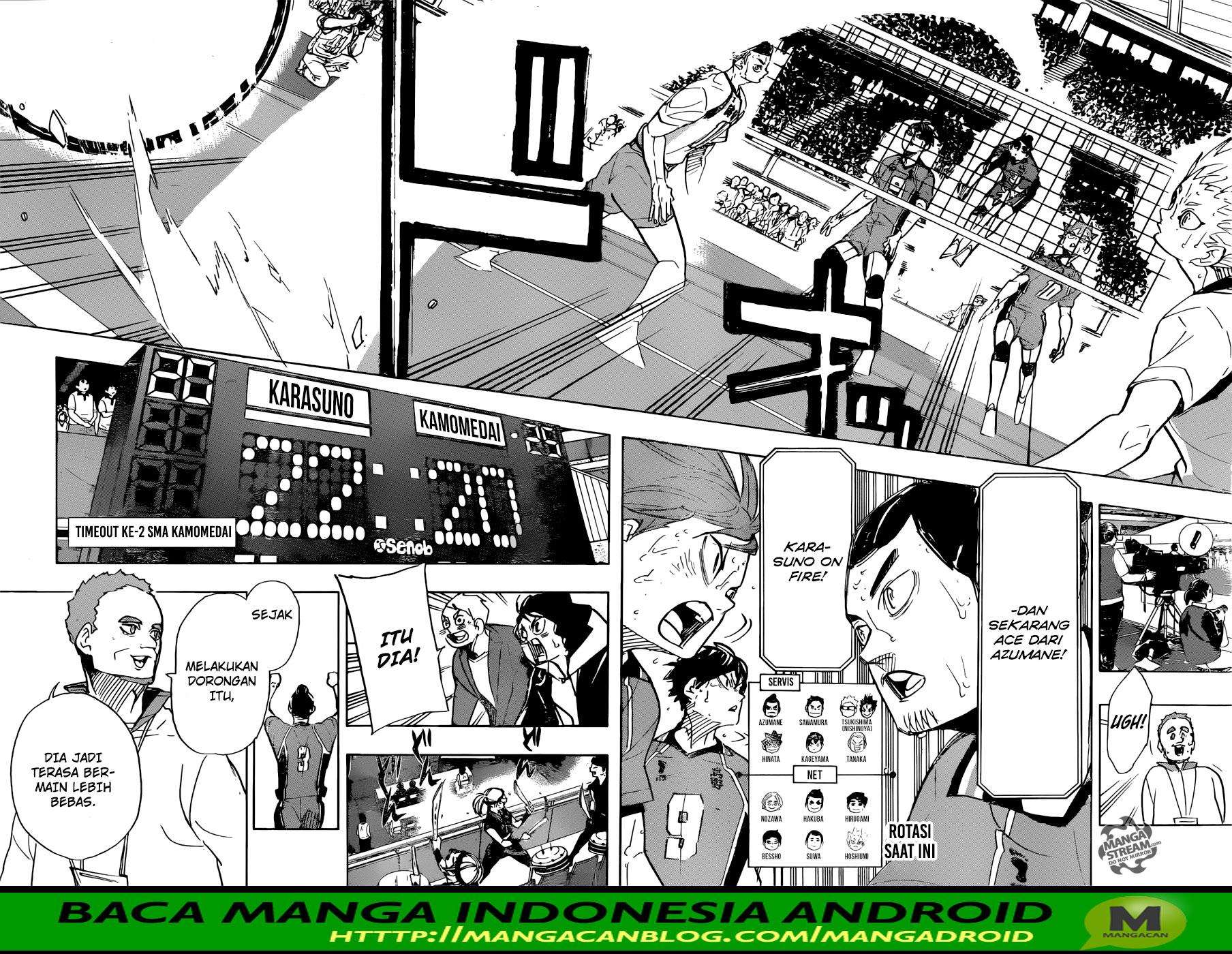 Haikyuu!! Chapter 356 - halaman 8
