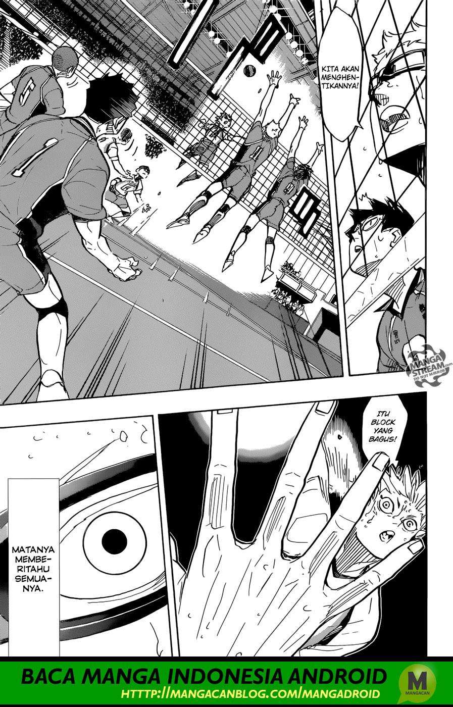 Haikyuu!! Chapter 357 - halaman 12