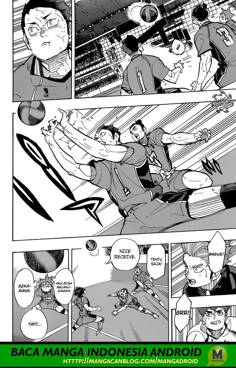 Haikyuu!! Chapter 357 - halaman 4