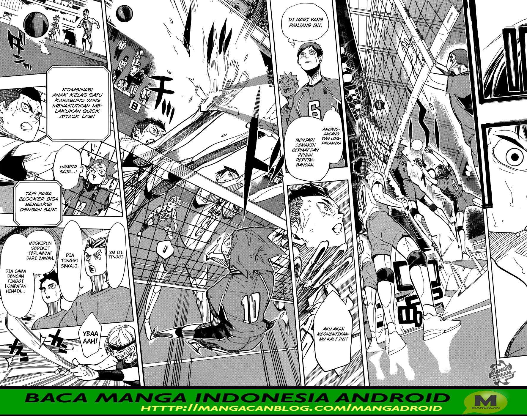 Haikyuu!! Chapter 357 - halaman 6