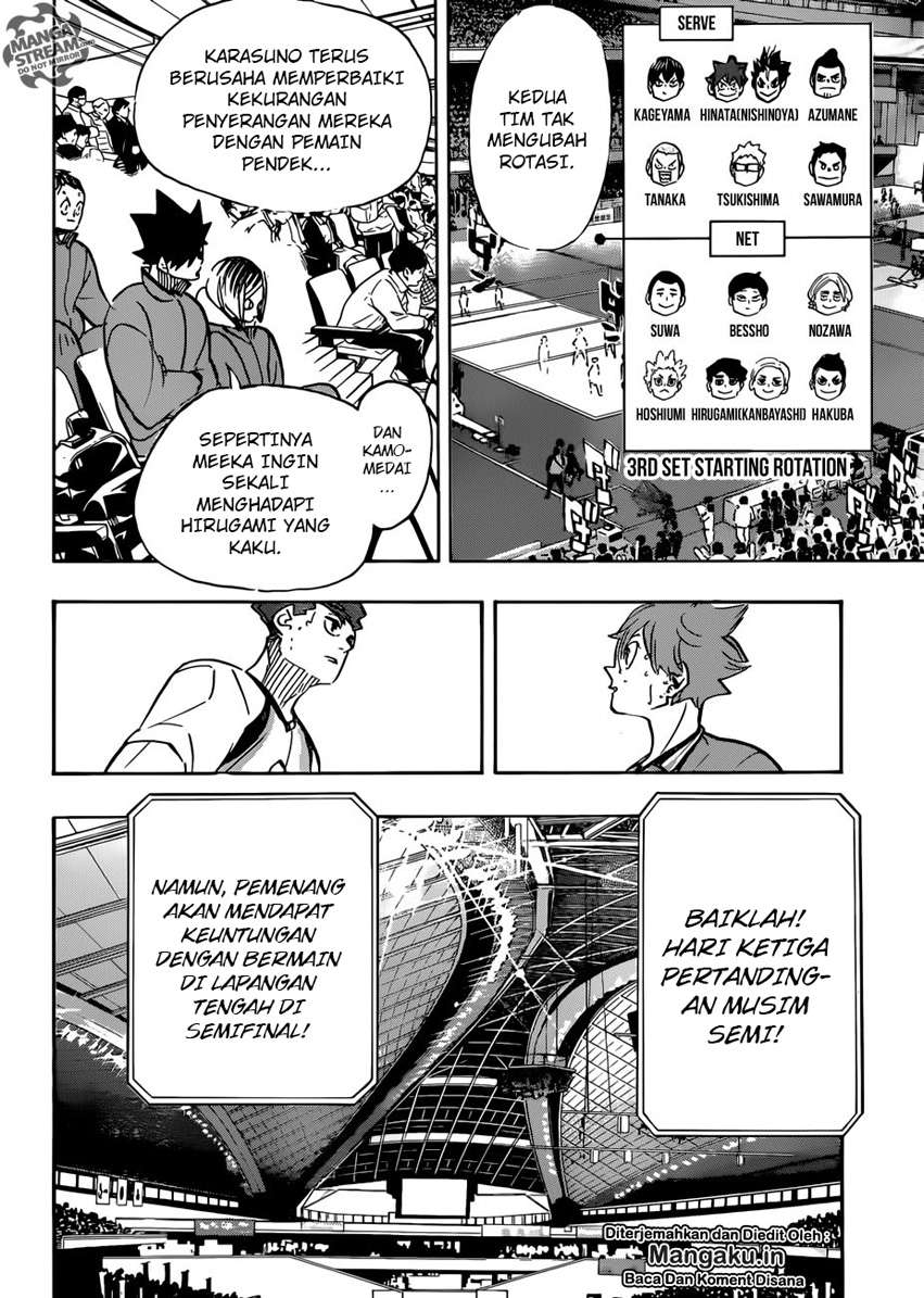 Haikyuu!! Chapter 358 - halaman 11