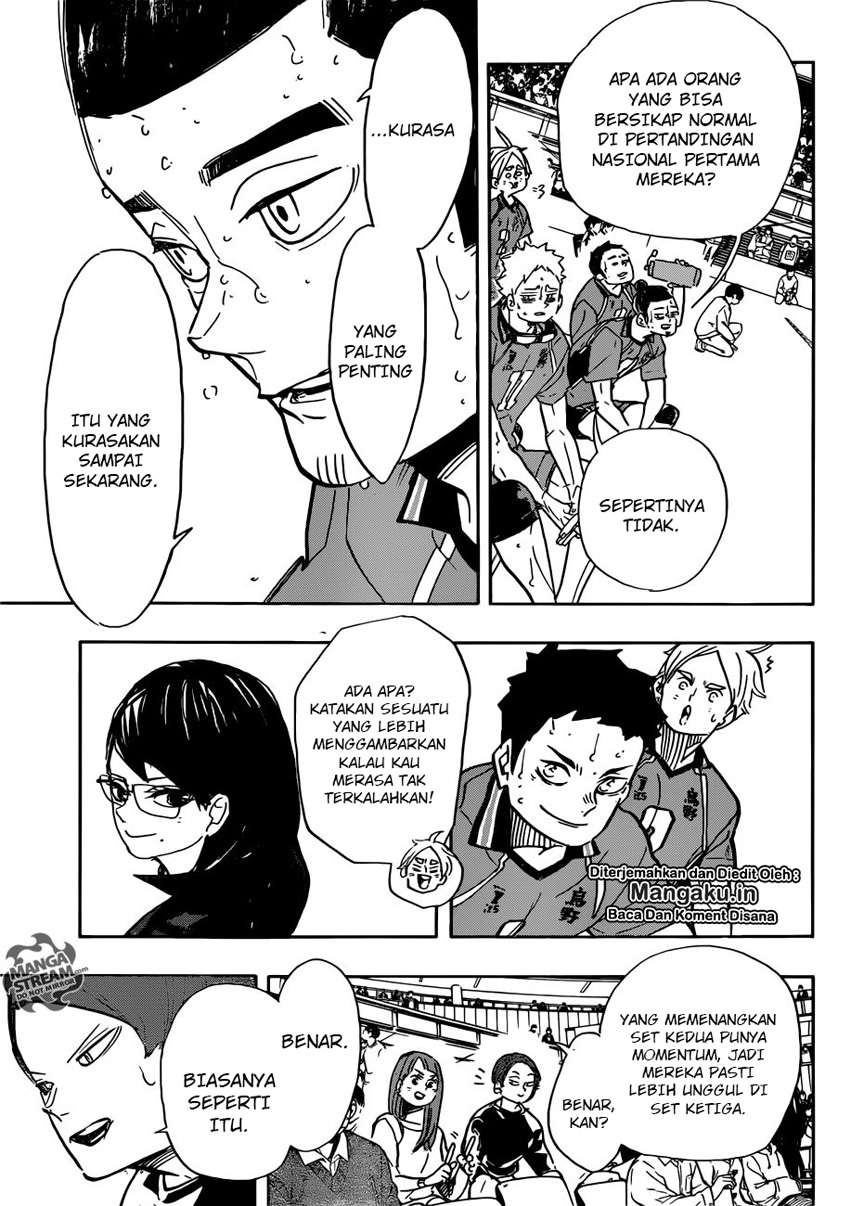 Haikyuu!! Chapter 358 - halaman 6