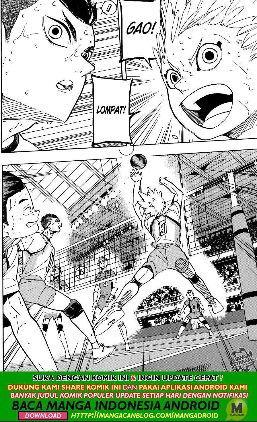 Haikyuu!! Chapter 359 - halaman 10