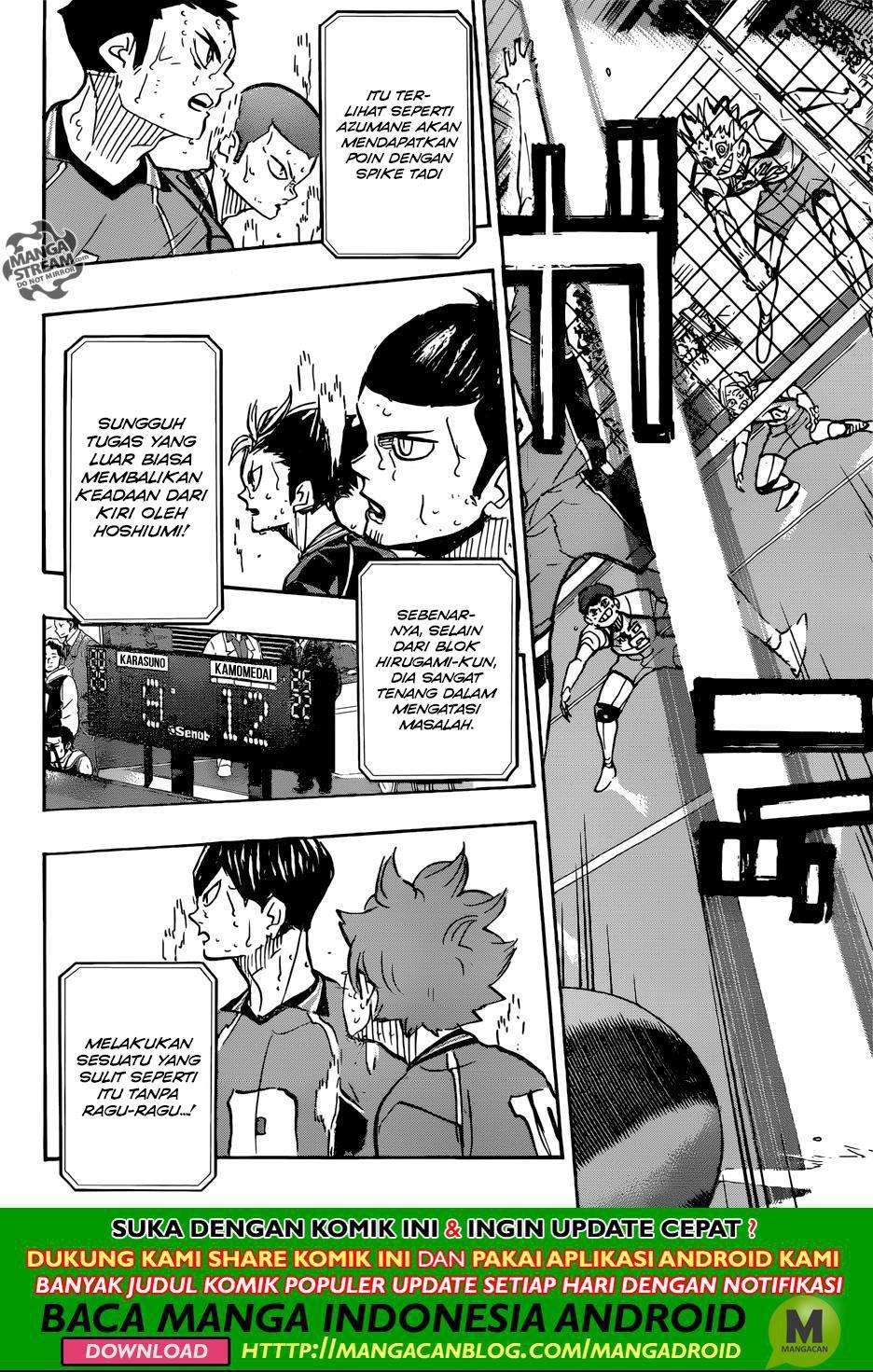 Haikyuu!! Chapter 360 - halaman 12