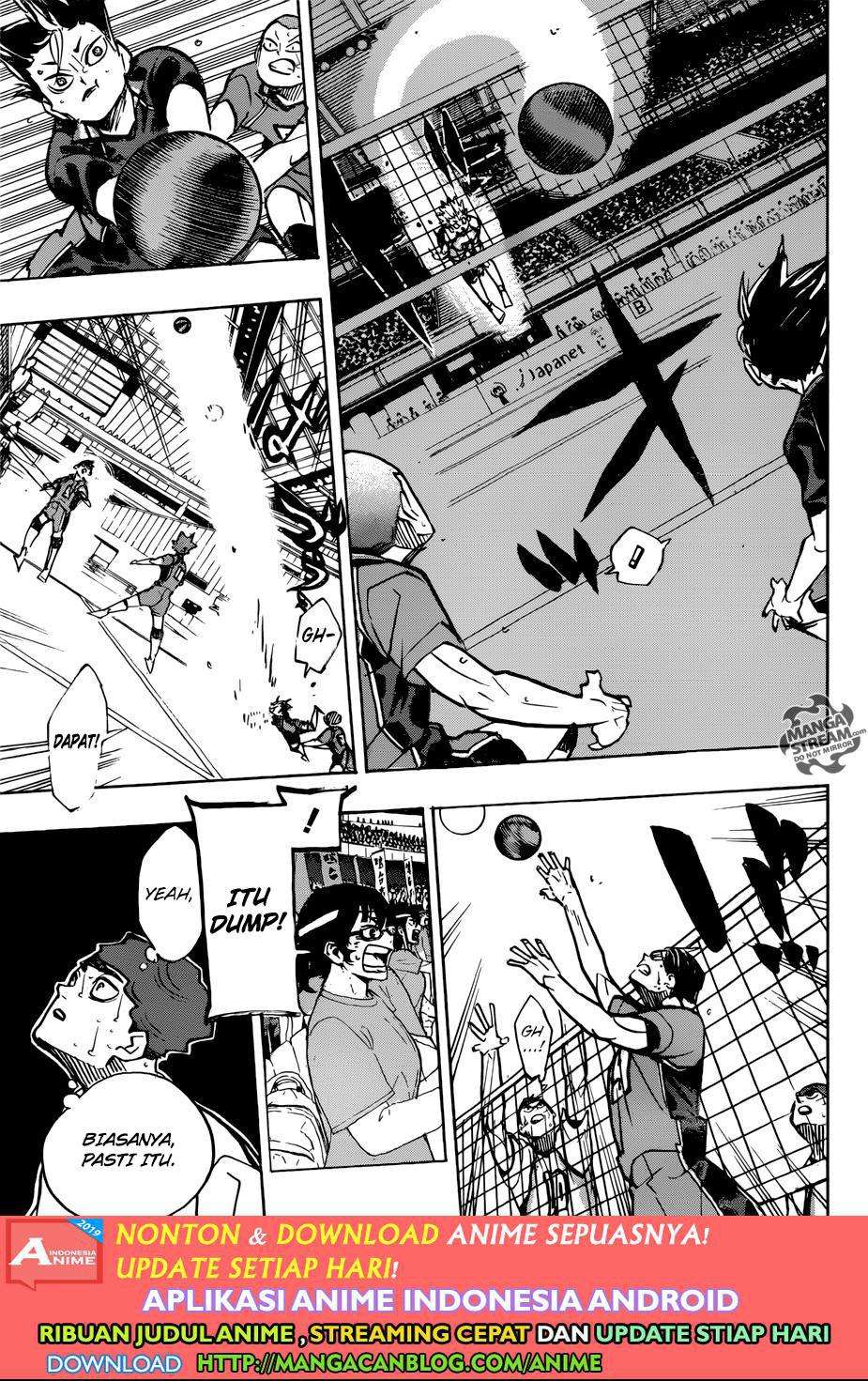 Haikyuu!! Chapter 360 - halaman 15