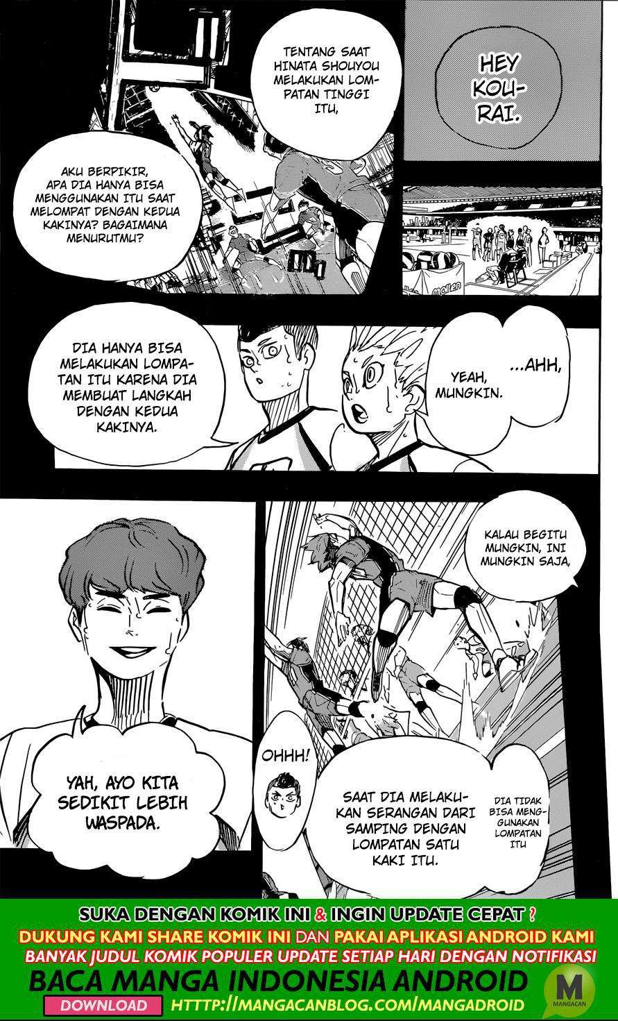 Haikyuu!! Chapter 360 - halaman 7