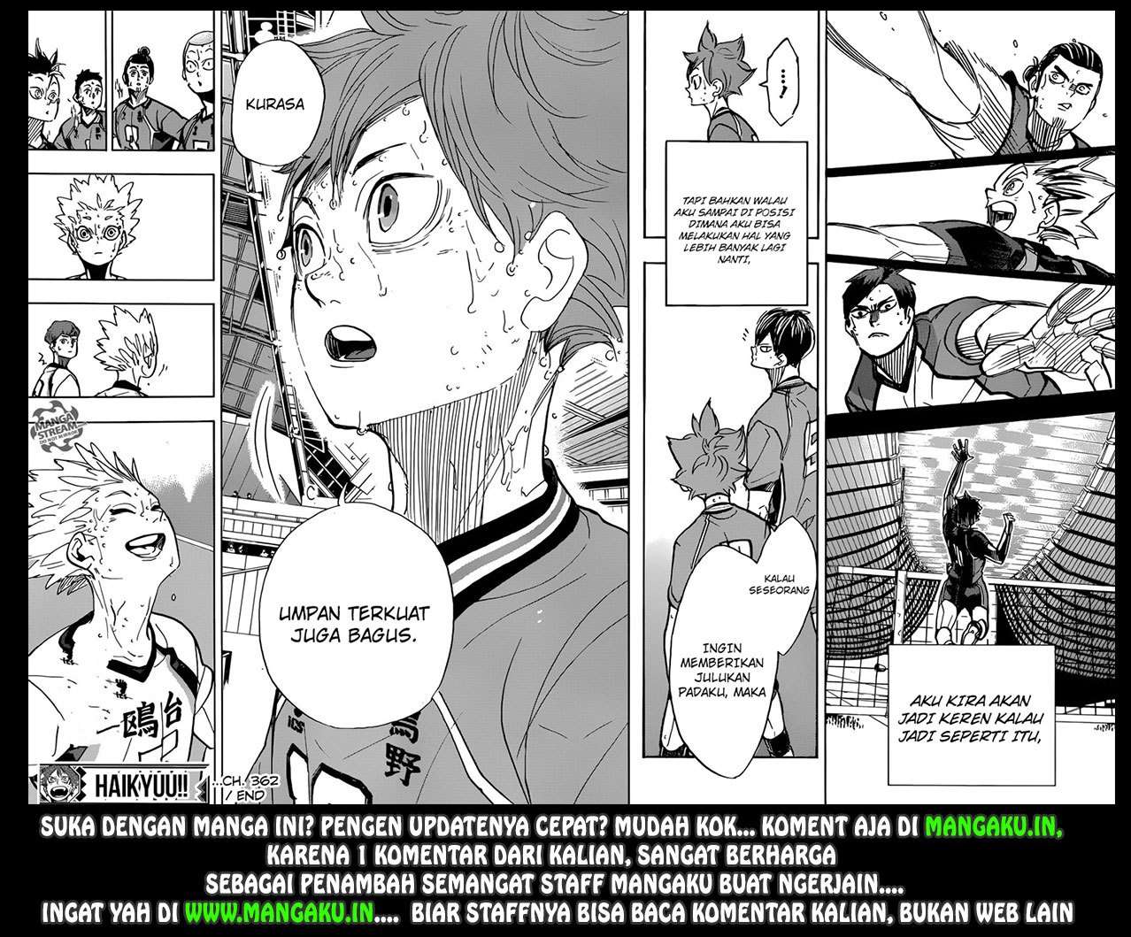 Haikyuu!! Chapter 362 - halaman 17