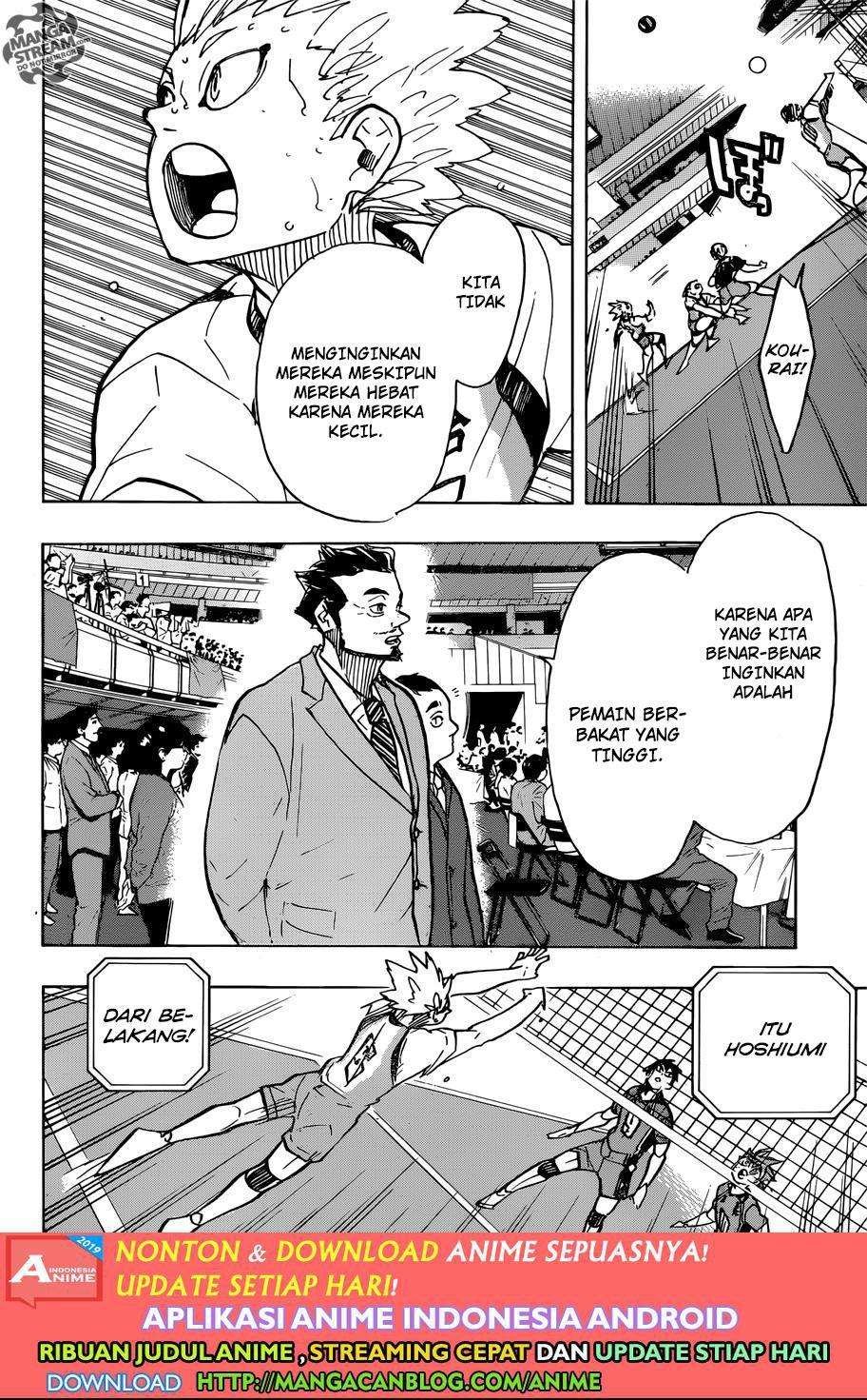 Haikyuu!! Chapter 363 - halaman 6