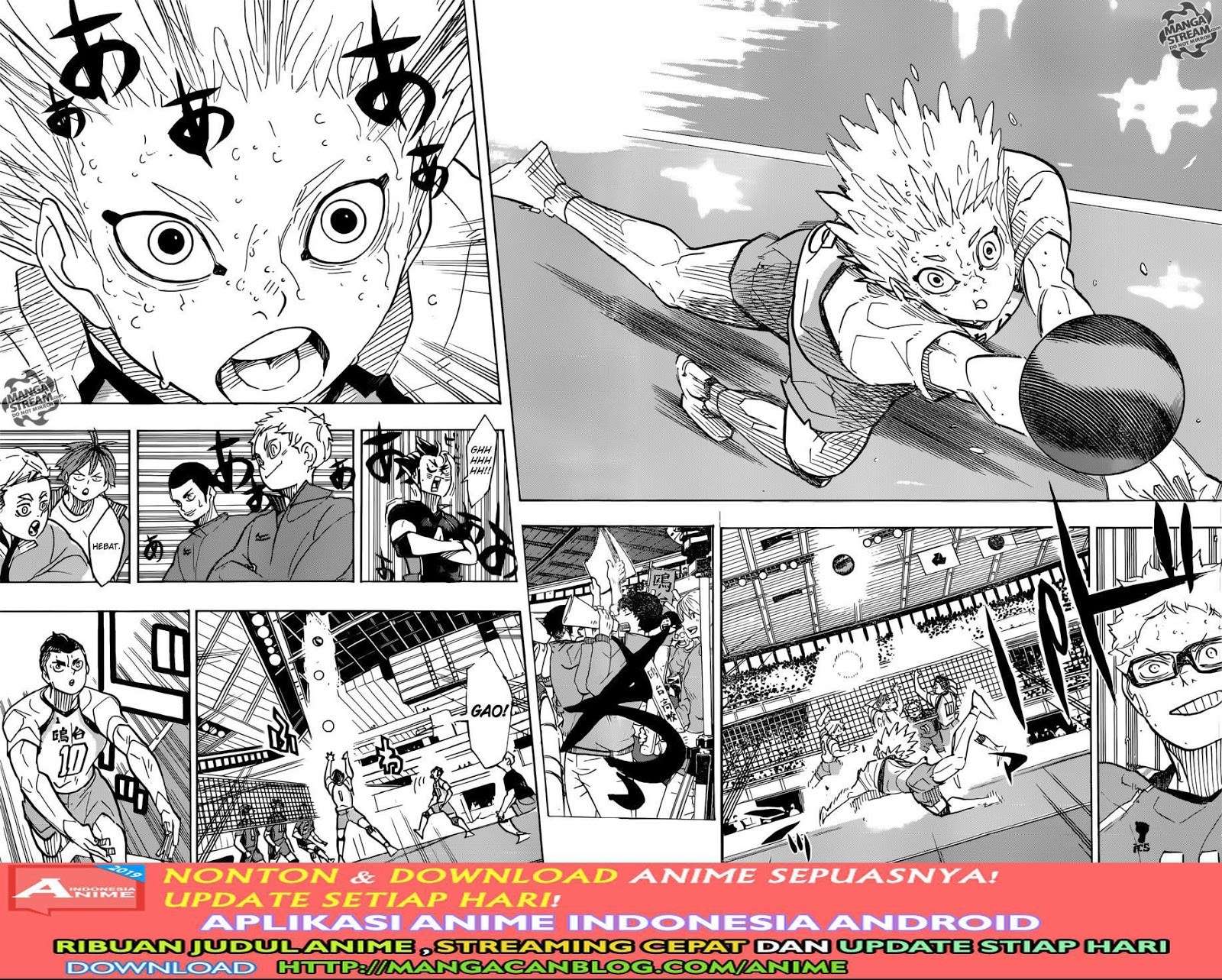 Haikyuu!! Chapter 364 - halaman 12