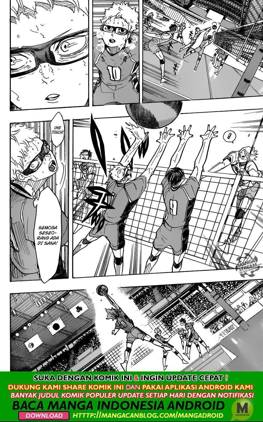 Haikyuu!! Chapter 364 - halaman 8