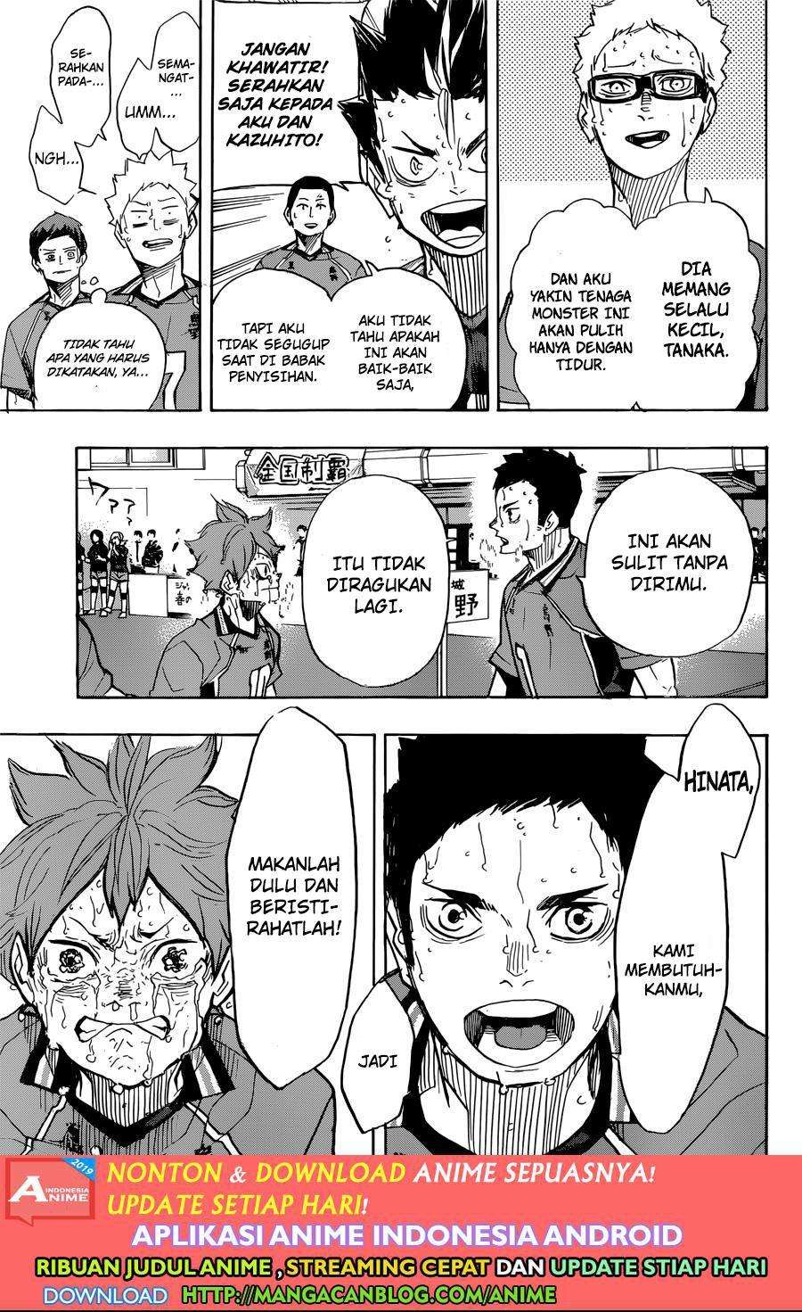 Haikyuu!! Chapter 365 - halaman 12