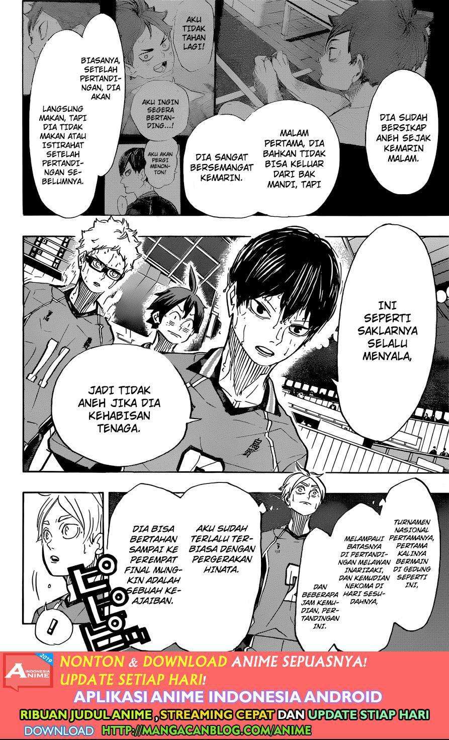 Haikyuu!! Chapter 365 - halaman 4