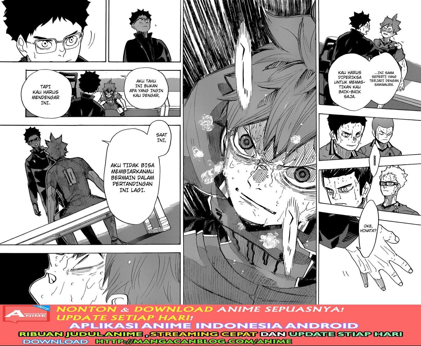 Haikyuu!! Chapter 365 - halaman 6