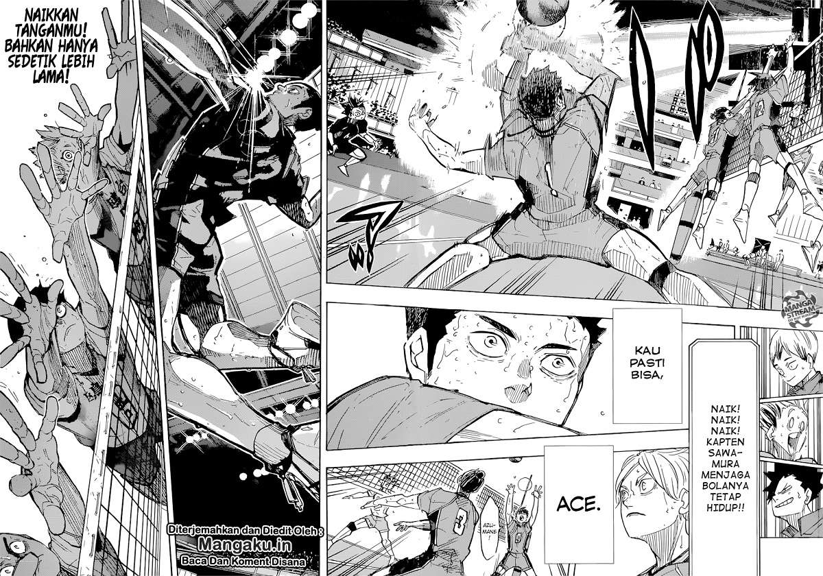 Haikyuu!! Chapter 367 - halaman 14