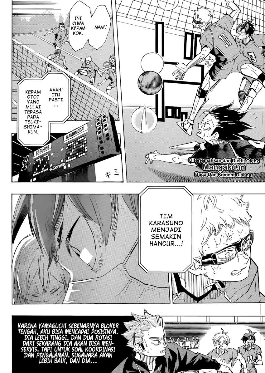 Haikyuu!! Chapter 367 - halaman 8