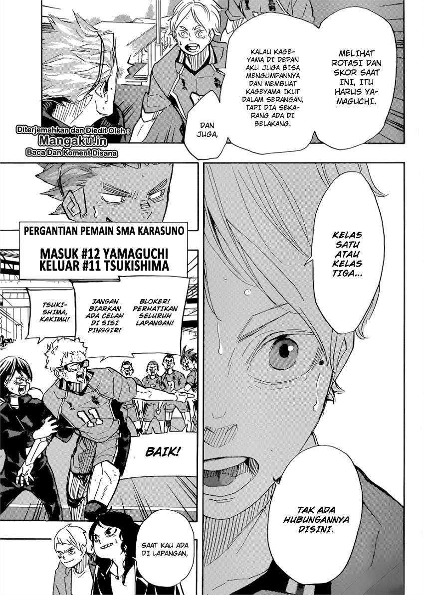 Haikyuu!! Chapter 367 - halaman 9