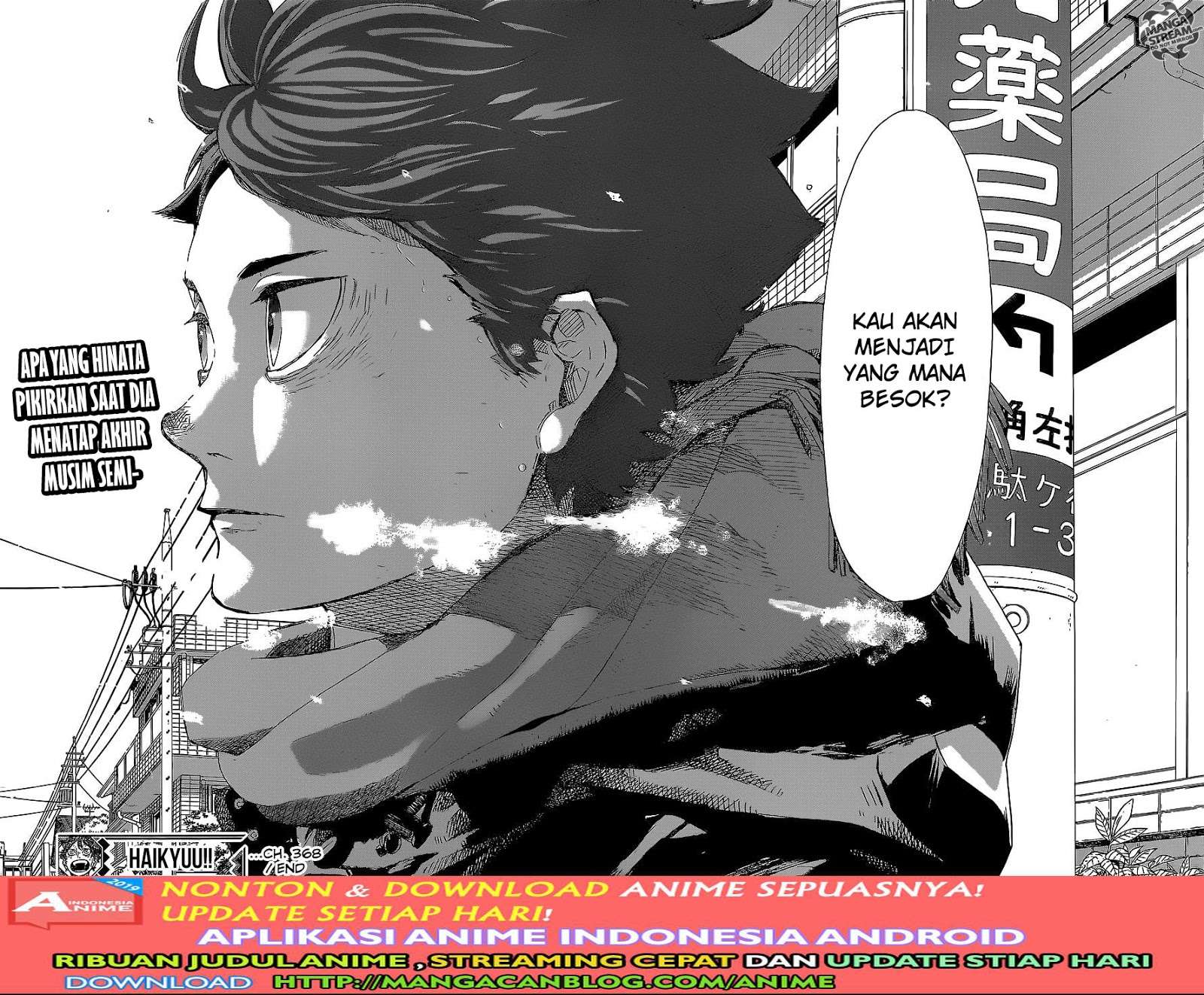 Haikyuu!! Chapter 368 - halaman 16